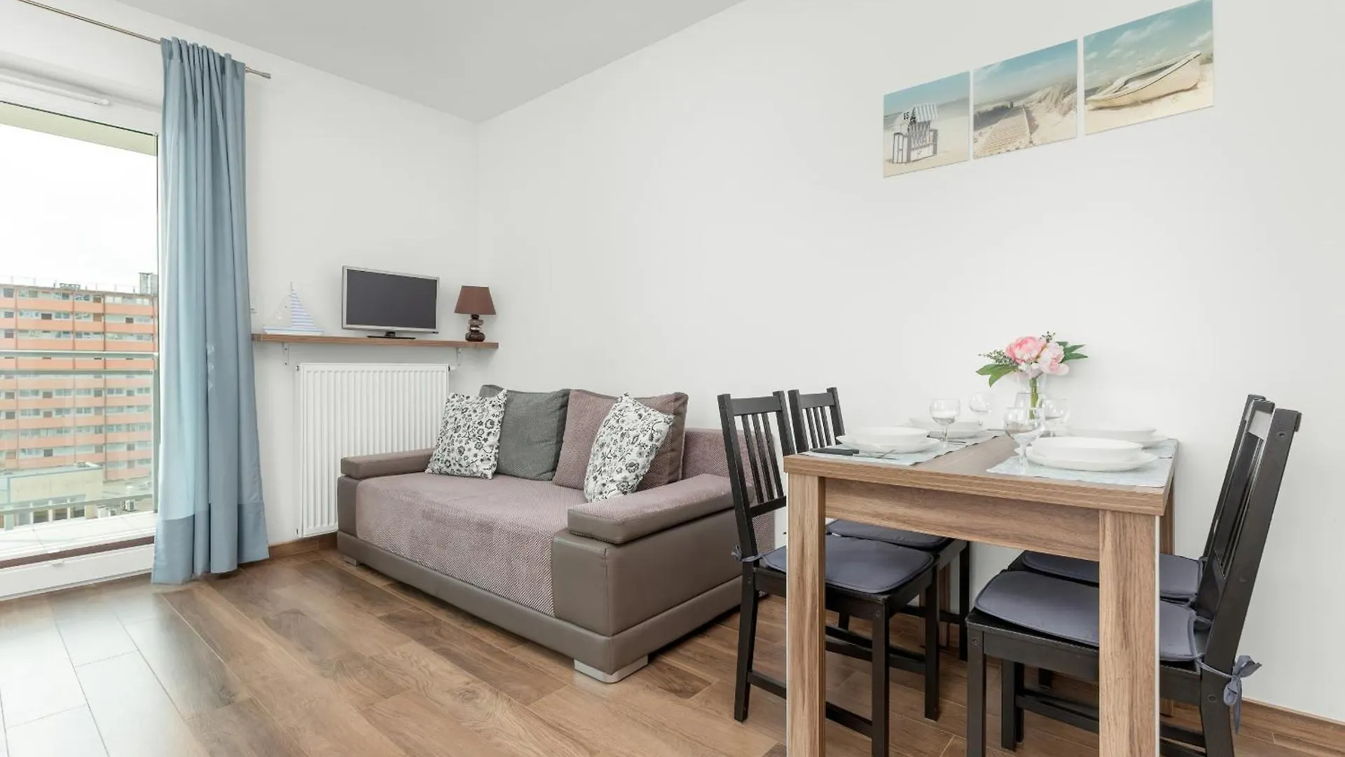 Cztery Oceany Studio For 4 Guests With Balcony & Parking Gdansk By Noclegi Renters Poland